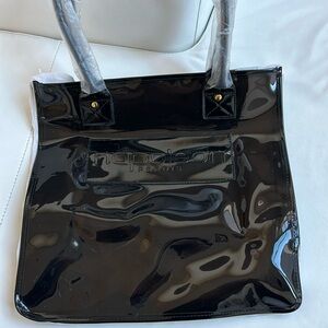 Napoleon Perdis Black PVC Tote Bag